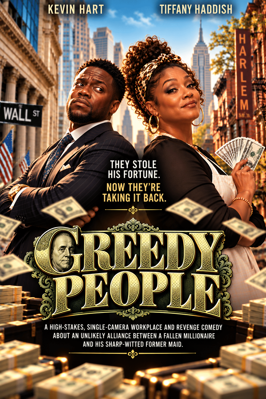 Greedy People — series poster